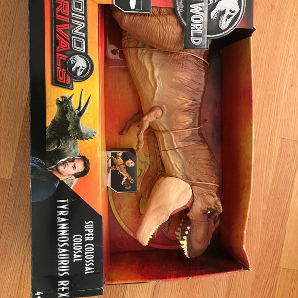 Jurassic world Dino rivals super colossal t-rex - Picture 1 of 2